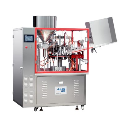 เครื่องบรรจุหลอดพลาสติกพร้อมซีลแบบอัตโนมัติ Automatic plastic/laminated tube filling and sealing machine