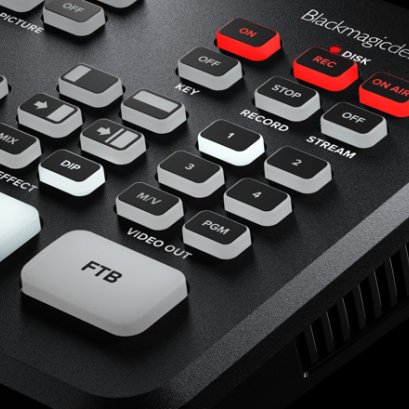 ATEM mini Pro แคปเจอร์พร้อมสวิชสร้าง Studio ง่ายๆแบบมือ Pro พร้อมอัพเกรดเพิ่มโหมด Multiview / บันทึก .H264 (.MP4) / ถ่ายทอดสดได้ในตัว