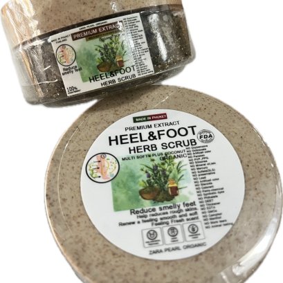 heel &amp; foot scrub