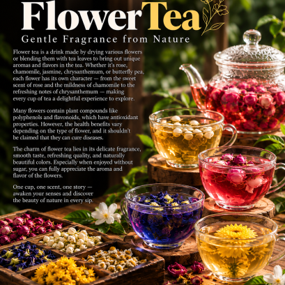 Flower Tea  Gentle Fragrance from Nature