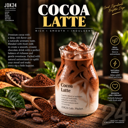 Cacao  natural intensity in a purer form