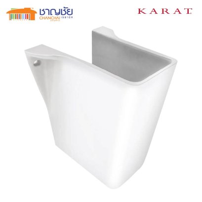 KARAT  K-20844X-WK ขาตั้งอ่างล้างหน้า รุ่น เฟิร์น สีขาว