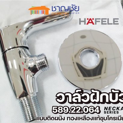 HAFELE 589.22.064 ก๊อกเดี่ยว วาล์วฝักบัว สำหรับยืนอาบ แบบติดผนัง สีโครมเงา รุ่น NECKAR