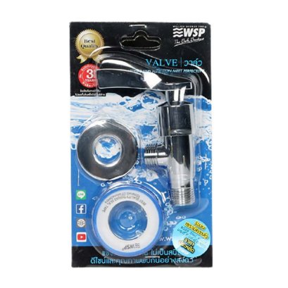 WSP สต๊อปวาล์ว FV-3103 Z คุณภาพสูงวัสดุเกรดเอไม่เป็นสนิม เซรามิควาล์วอย่างดี