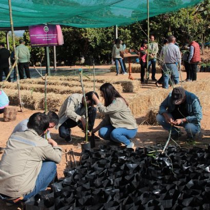 สหโคเจนสนับสนุนงบประมาณและร่วมเปิดศูนย์เพาะชำการอนุรักษ์พันธุกรรมพืชอันเนื่องมาจากพระราชดำริฯ อ.ภูเพียง จ.น่าน