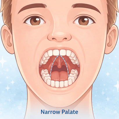 เพดานปากแคบ กับโรคหยุดหายใจขณะหลับ..อย่ามองข้าม