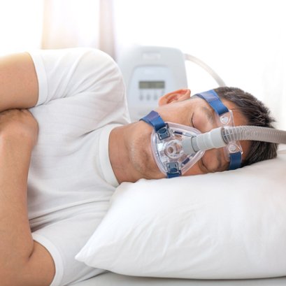 เครื่องอัดอากาศแรงดันบวก (CPAP) รักษานอนกรน หยุดหายใจขณะหลับ