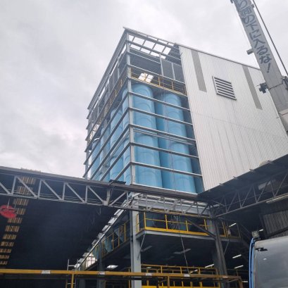 งานก่อสร้างอาคาร SILO LOADOUT CPF ลำพูน