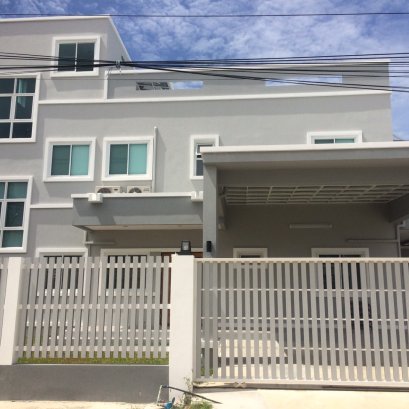 งานก่อสร้างบ้านเดี่ยว 3 ชั้น