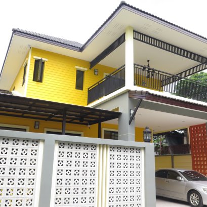 งานก่อสร้างบ้านเดี่ยว 2 ชั้น