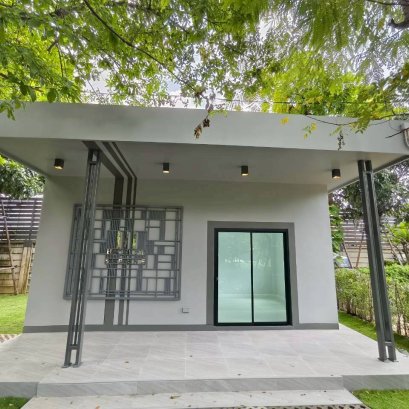 งานก่อสร้างสำนักงานนิติบุคคลภายในโครงการหมู่บ้าน