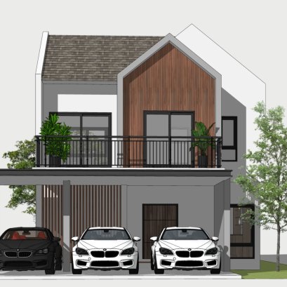 งานออกแบบบ้าน