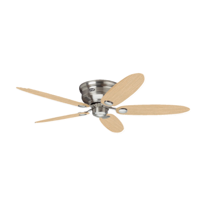 พัดลมเพดาน Low Profile III - Brushed Nickel Maple Blade