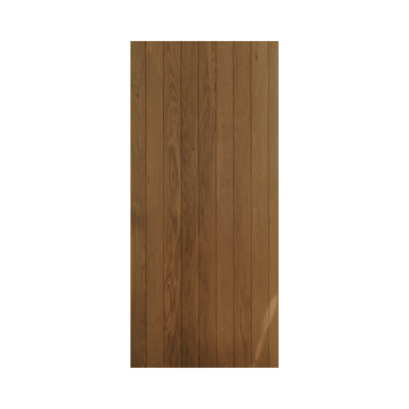Hardwood Door Interior Modern Vertical Walnut