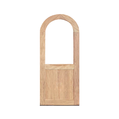 Hardwood Door Interior Spanish 1 panel Natural