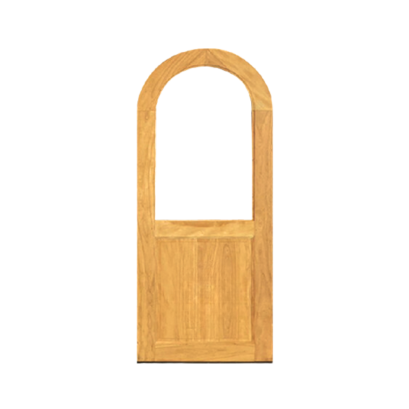 Hardwood Door Interior Spanish 1 panel Teak