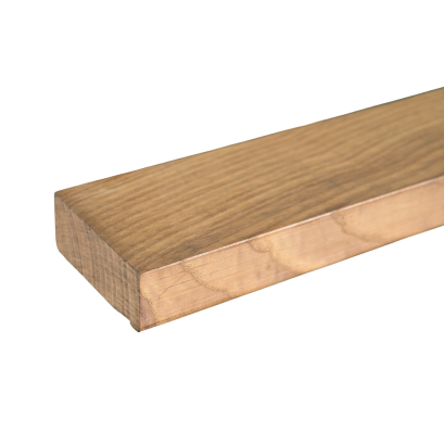 Thermowood Lumber Panel Ash Flat  Butterscotch