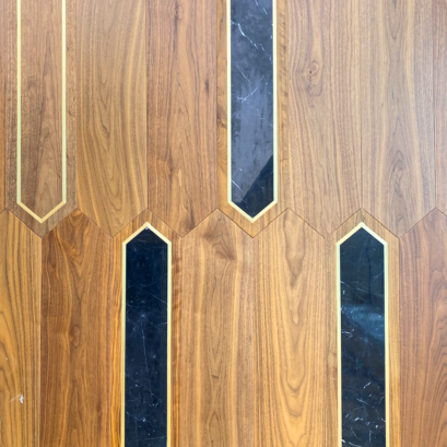 Artisan Wood Floor Emerald Elegance