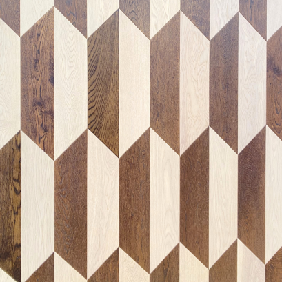 Artisan Wood Floor Trapeze Triumph