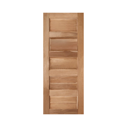 ประตูเรดวู้ด 5 ฟักตรง โมเดิร์น ขอบ 5