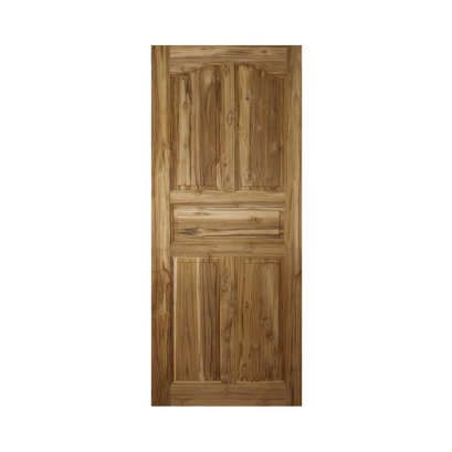 ประตูสักสวนป่าลาว 5 ฟักปีกนก  ขอบ 5