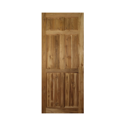 ประตูสักสวนป่าลาว 6 ฟักตรง ขอบ 5