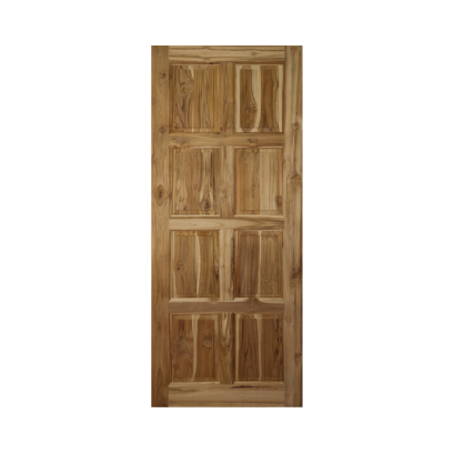 ประตูสักสวนป่าลาว 8 ฟักตรง ขอบ 5