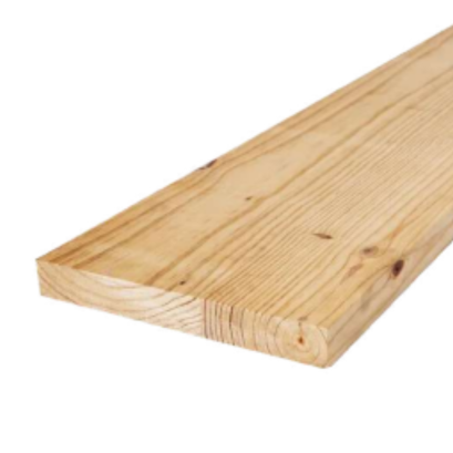 ไม้บันได สน SYP อัดประสานลายเส้นตรง อบ กันปลวก H3 เกรดเนเชอรัล