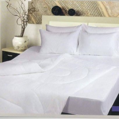 ชุดผ้าปู 6 ฟุต สีขาว