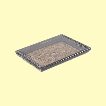 ถาดรองแก้ว บัวหงาย ขนาด 5&quot;x8&quot;