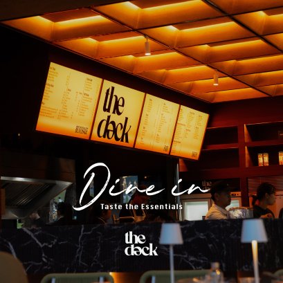 This is the taste that defines The Deck.