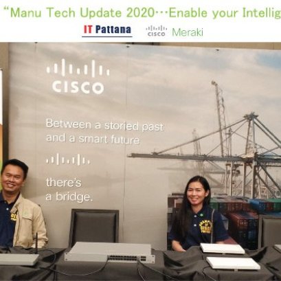 2020 Technology Booth at Manu Tech Update in Chonburi