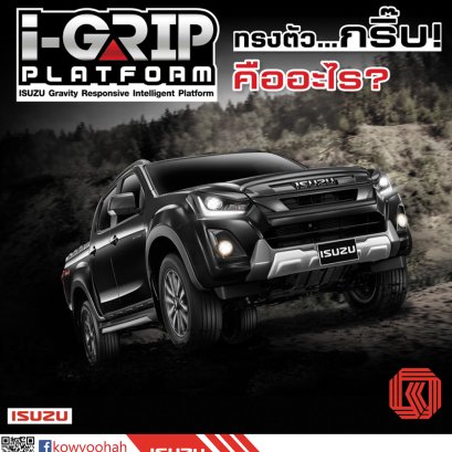I-GRIP PLATFORM ทรงตัว...กริ๊บ คืออะไร