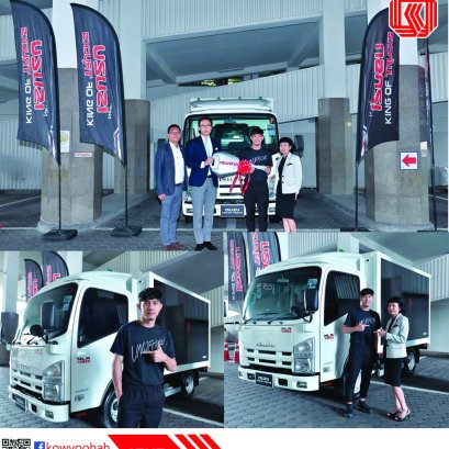 ศิลปิน “โปเตโต้” เลือกใช้รถบรรทุกอีซูซุร่วมเดินสายมอบความสุขสู่แฟนเพลง