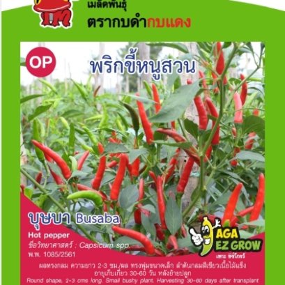 พริกขี้หนูสวน บุษบา ซ. 0.4 g.