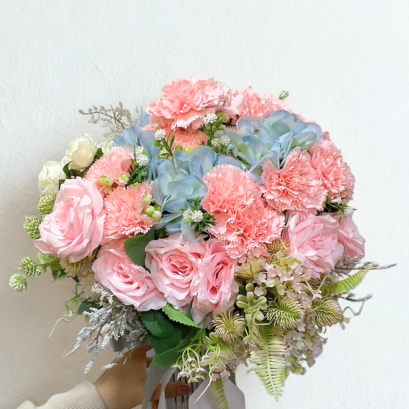 [Artificial] Pinkish Tone Flower Vase