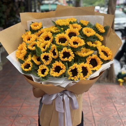 40 sunflower bouquet XL