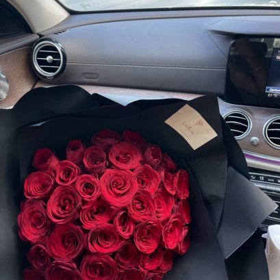 50 Red Roses Bouquet