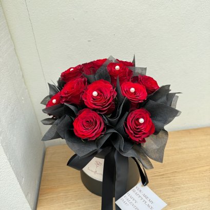 The Classic Red Pearl Box