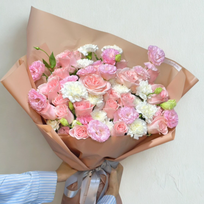 Mixed Pink Tone Bouquet