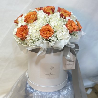 Baby Orange Flower Box