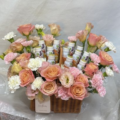 FlowerBasket Gifting Ombre Tone