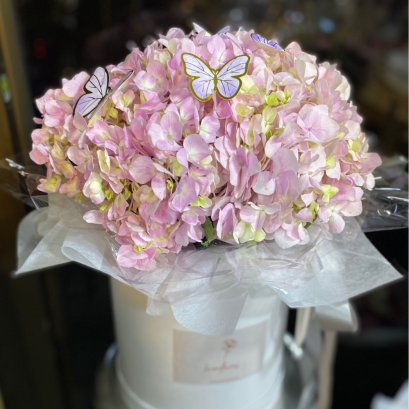 Pink Hydrangea FlowerBox