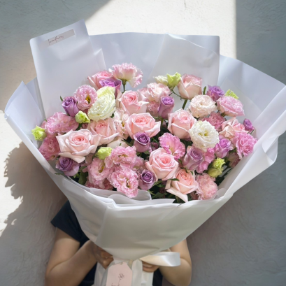 Pink Rosie Mix Bouquet
