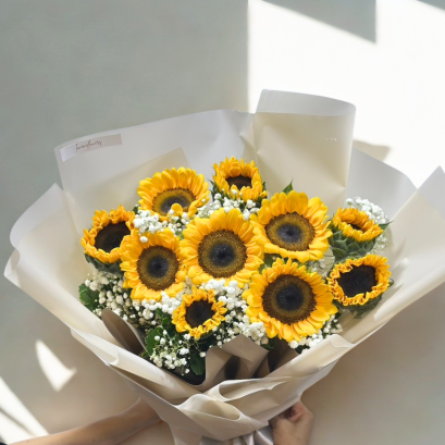 10 Sunflower Bouquet