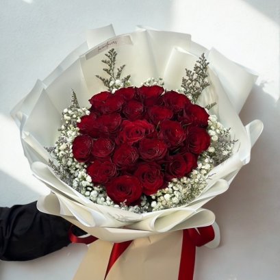 Premium 20 Roses Bouquet