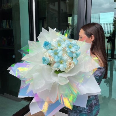 Blue Dream - Tulip Rose Mix