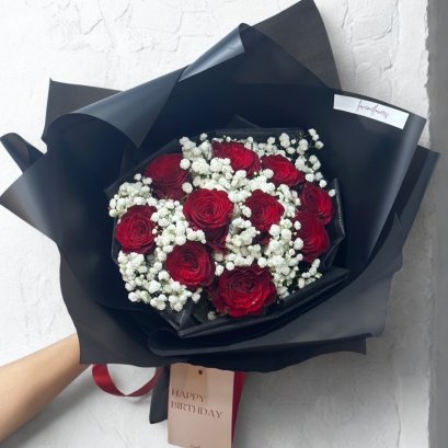 10 Red Roses