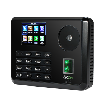 อุปกรณ์บันทึกเวลาและควบคุมประตูแบบไร้สัมผัส