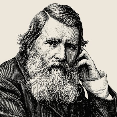 John Ruskin - English art critic, social thinker, and writer